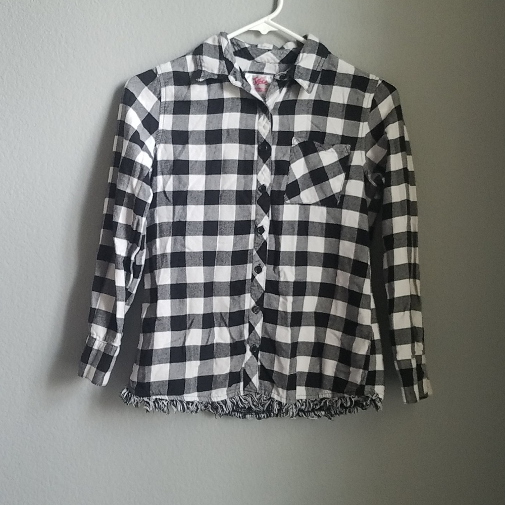Justice Striped Shirt